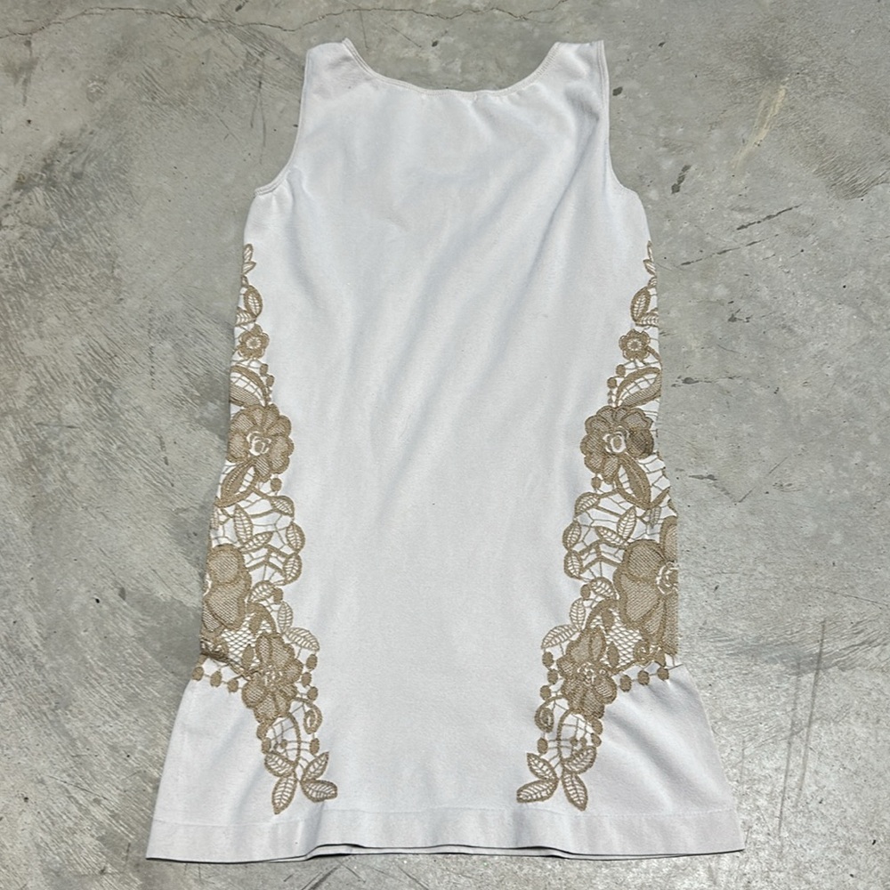 Soho Girls |‎ Tops | Gold and Tan Tank Top / OS fits all - Picture 5 of 7